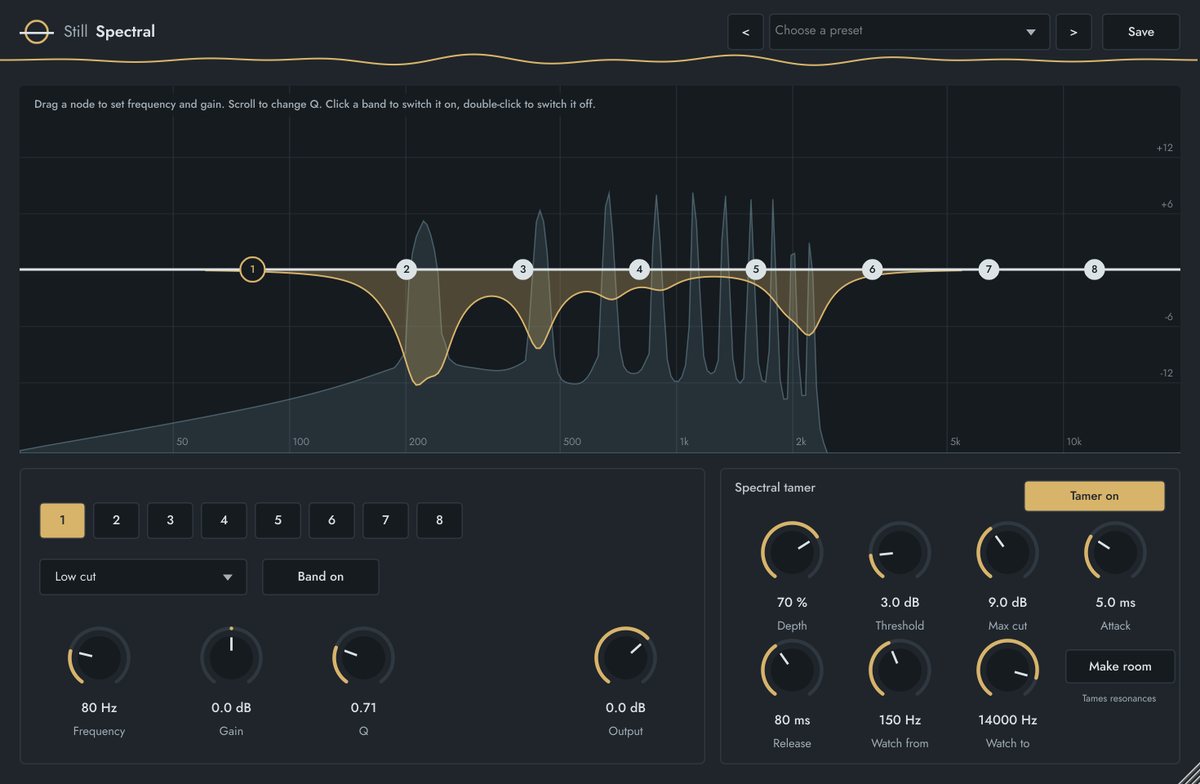 Still Spectral plugin window