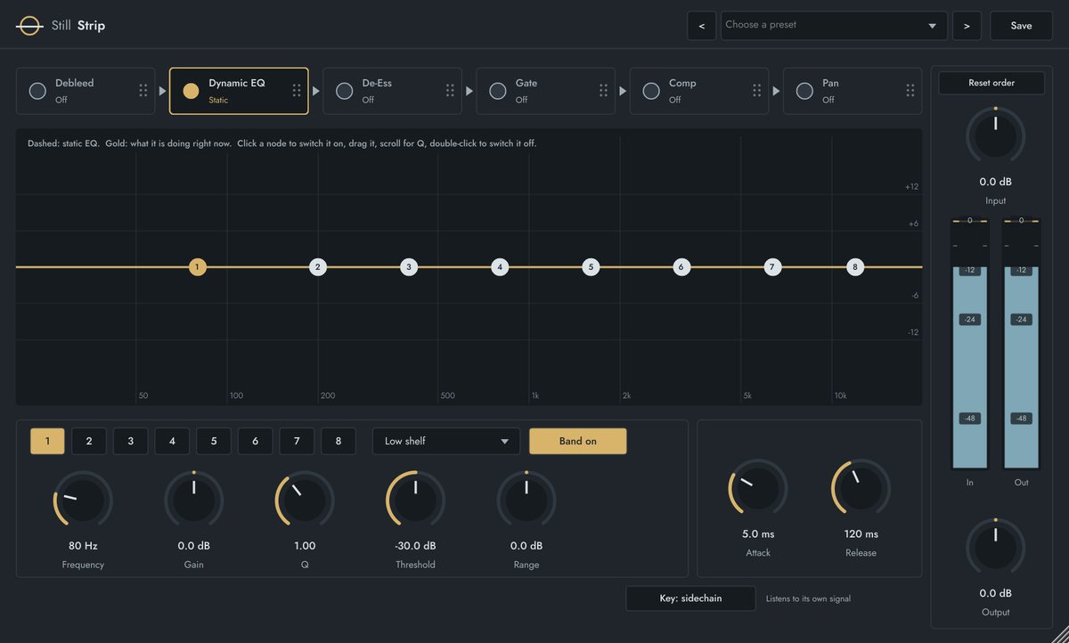 Still Strip plugin window